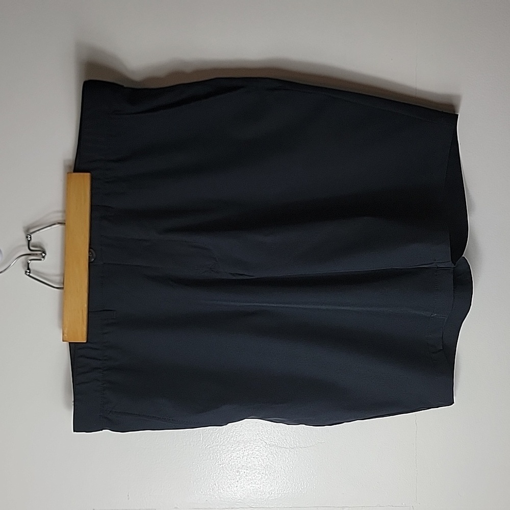 Thomas Dean Performance Men's Black W/ Pockets Lightweight Shorts, 36